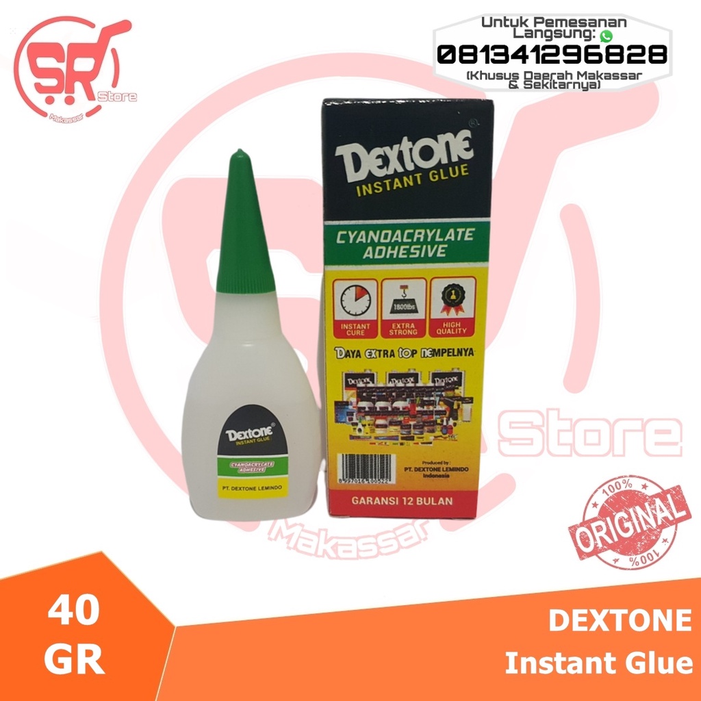 

Dextone Instant Glue / Lem Dextone Cair / Lem Korea dextone 15GR