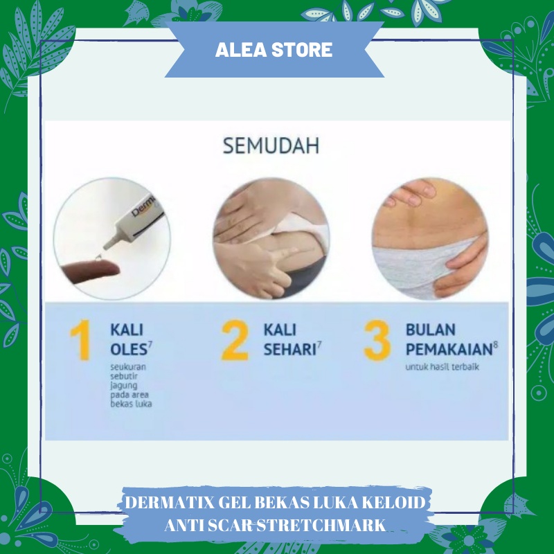 Dermatix Ultra Gel 15g Penghilang Bekas Luka / Keloid ANTI SCAR Stretchmark 15 Gram Dermatik Original