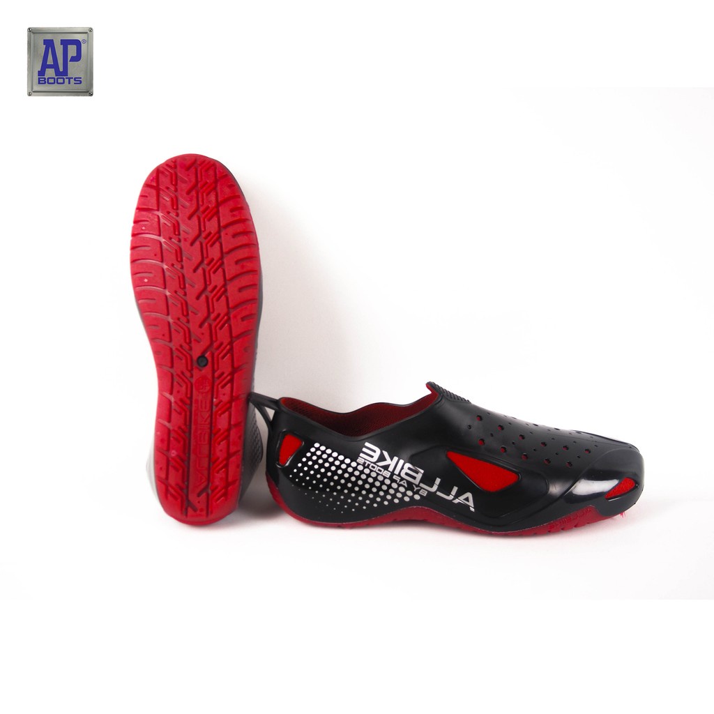 AP Boots Allbike - Sepatu Bike Sepeda Gowes PVC Karet Original