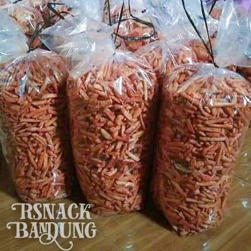 cemilan basreng kiloan baso goreng stik original renyah asin gurih 1kg-4