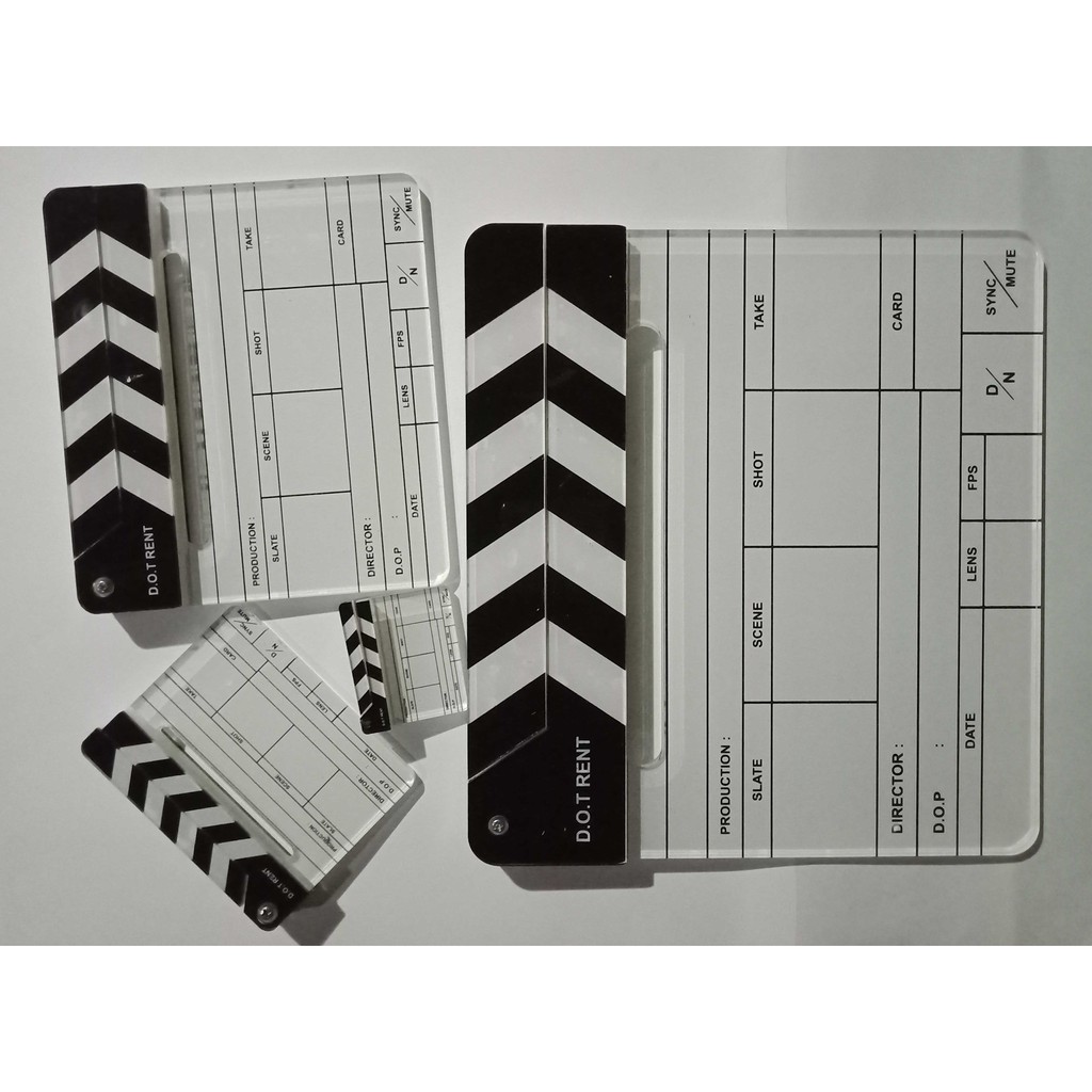 clapper board