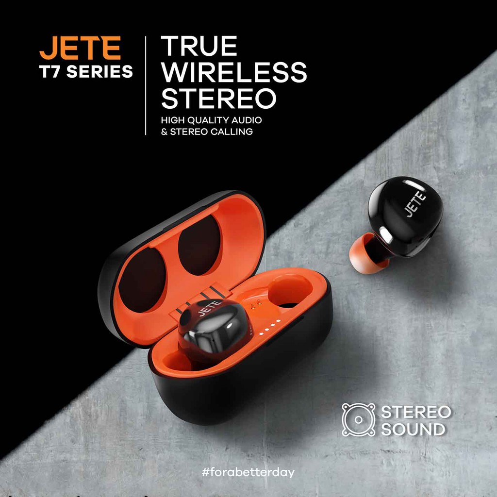 TWS I Headset Bluetooth I JETE T7 Superbass Bluetooth 5.1 Garansi  2th