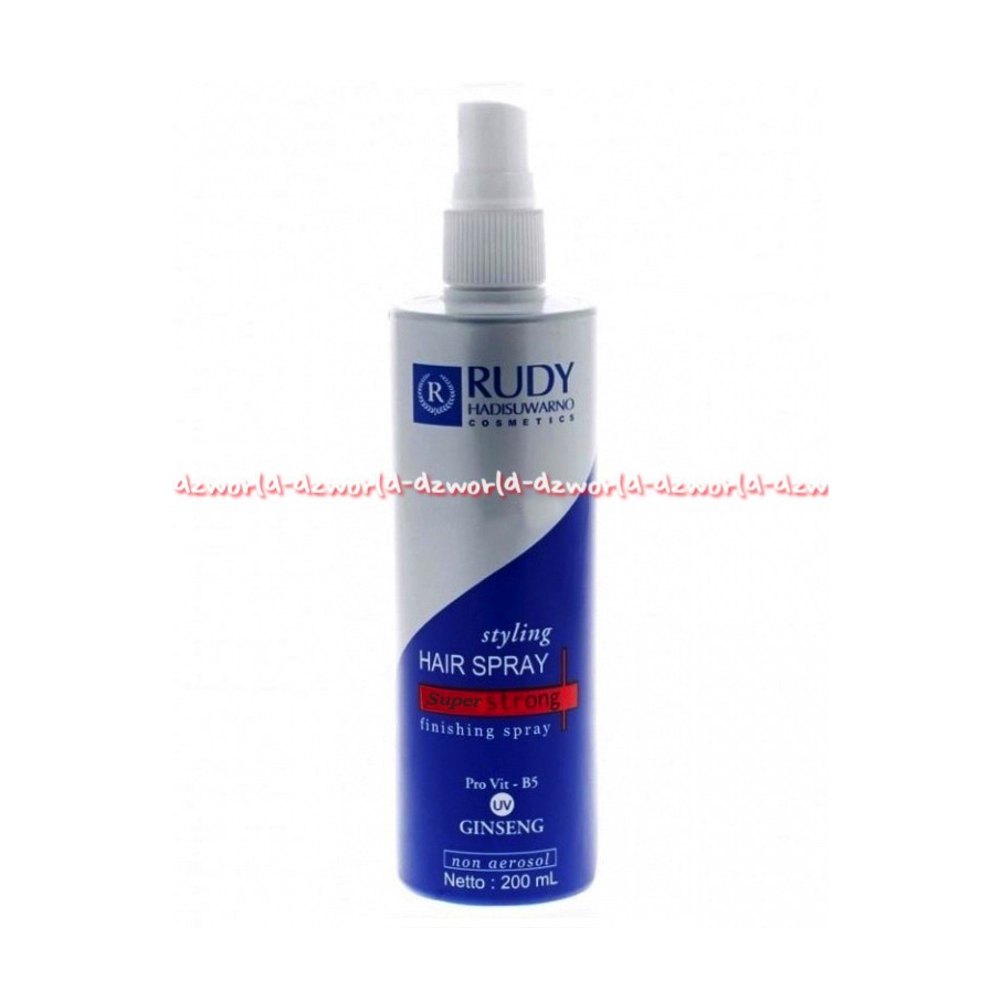 Rudy Hadisuwarno Styling Hair Spray Super Strong Gingseng Rambut 200ml