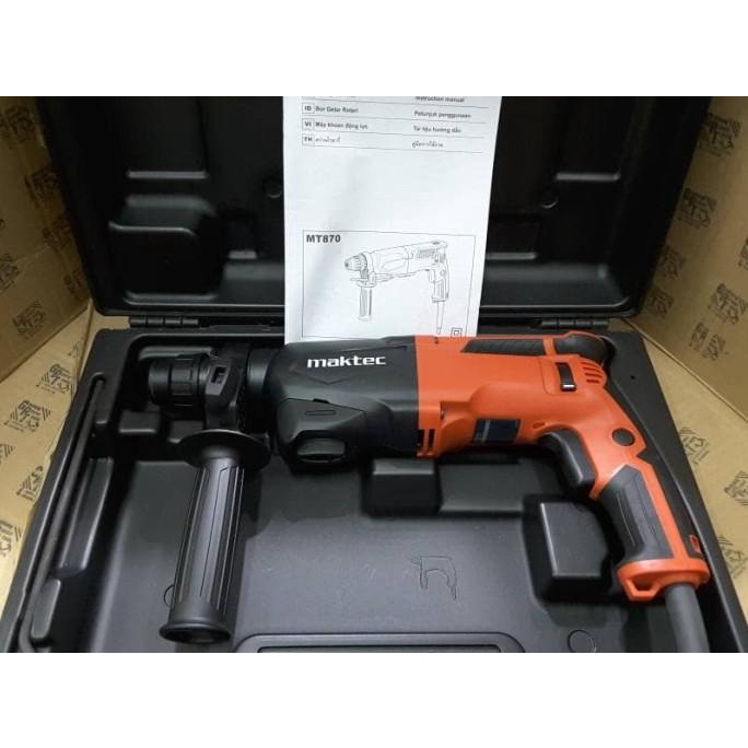Mesin Bor Beton Bor Rotary Hammer SDS Maktec MT870 MT 870