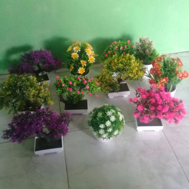 Es603 Bunga Hias Bonsai Sabit Jarum