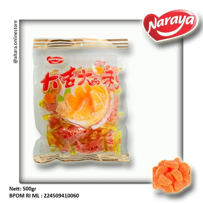 

PERMEN JELLY MANDARIN ORANGE BENTUK JERUK 500GR HHR1770