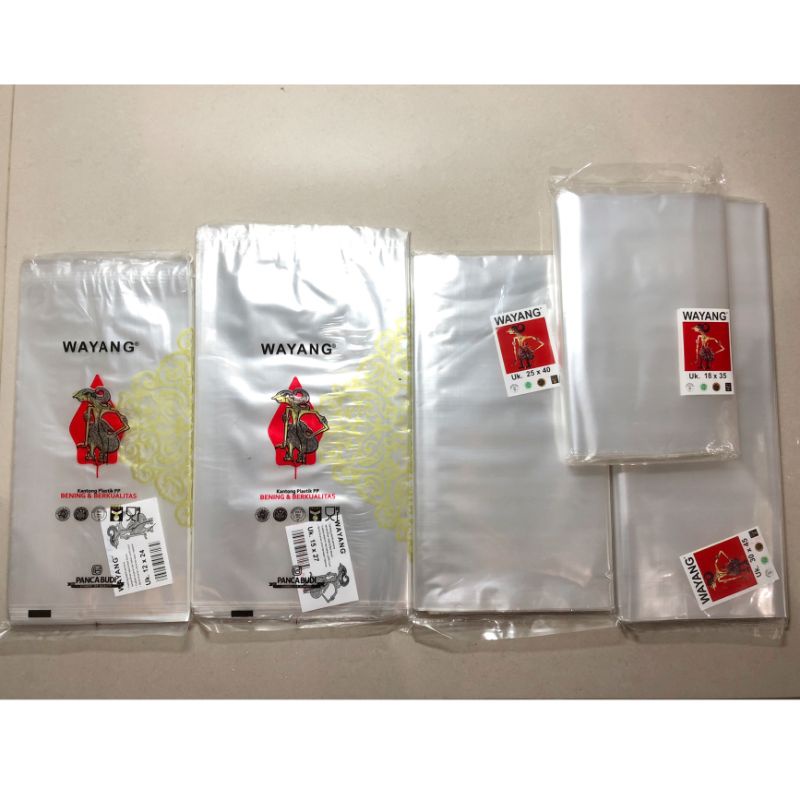 PLASTIK PP CAP WAYANG