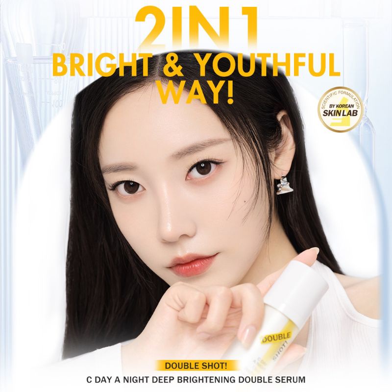 BNB Barenbliss Meta Glow Double Shot C Day A Night Deep Brightening Korea Double Serum 28 Days