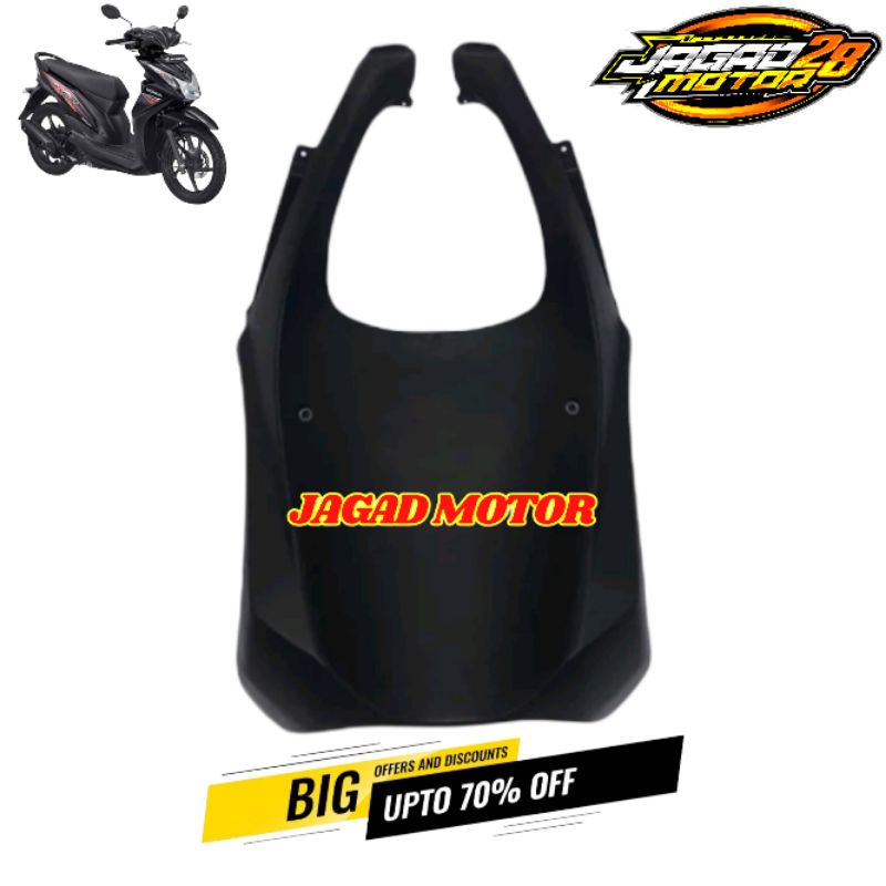 SATUAN ECERAN !! Cover Body Kasar Motor Honda Beat Fi starter kasar halus 2013 - 2015 BISA COD MURAH