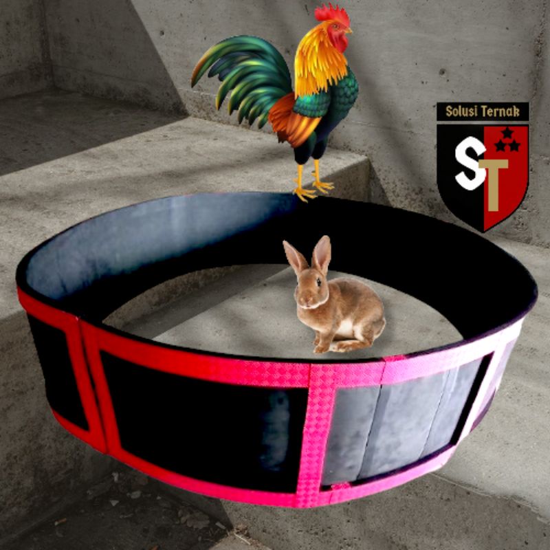 Keber Geber Spon Ayam Tebal List 3 cm Diameter 2.5 m dan 3 m