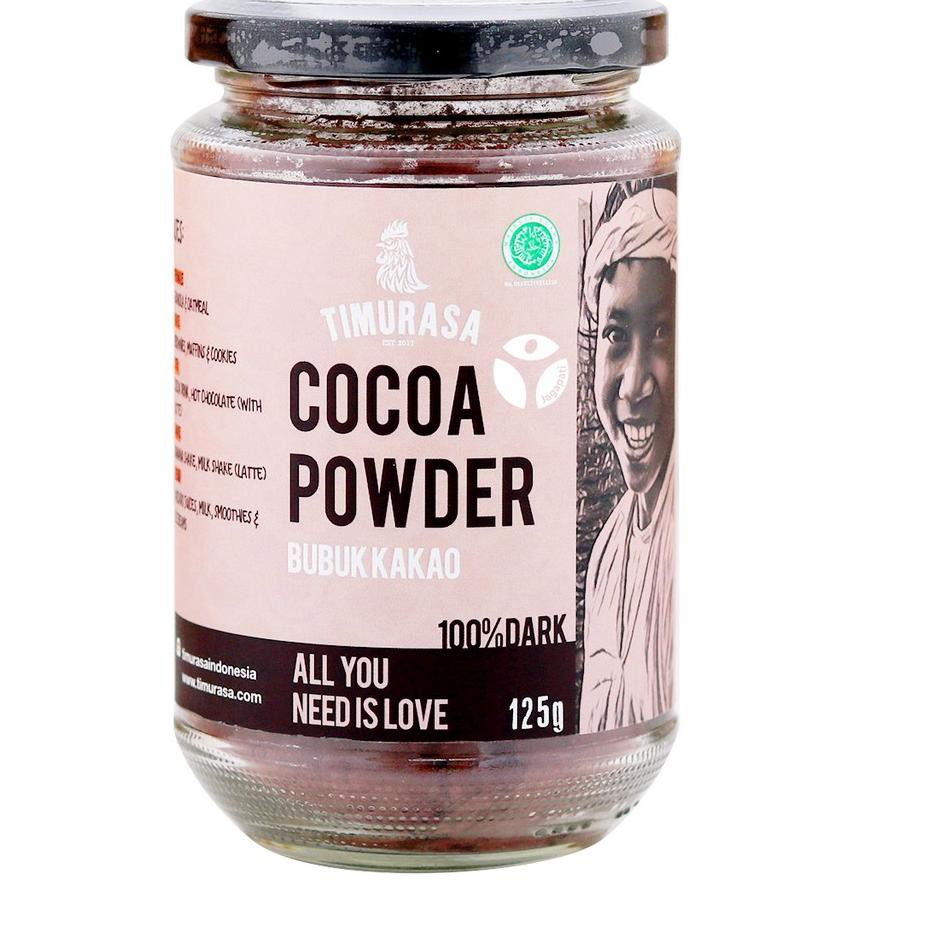 

MEN SALE Timurasa - Dark Cocoa Powder 125gr - Cokelat Bubuk - Cokelat Murni