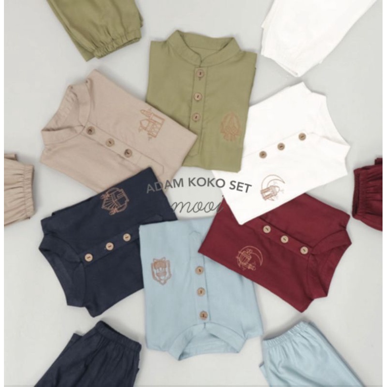 Mooi KoKo Adam set/Set Muslim Anak