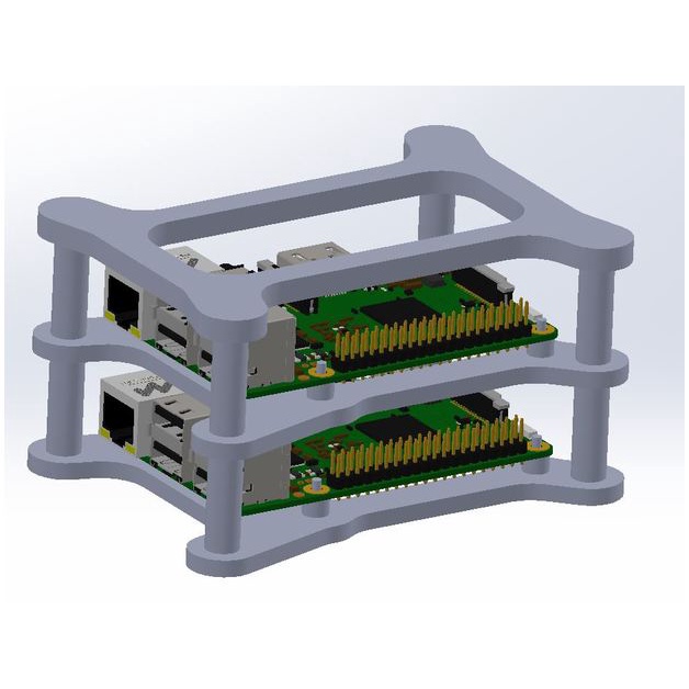 Casing Raspberry Pi 2/3 B+ Cluster