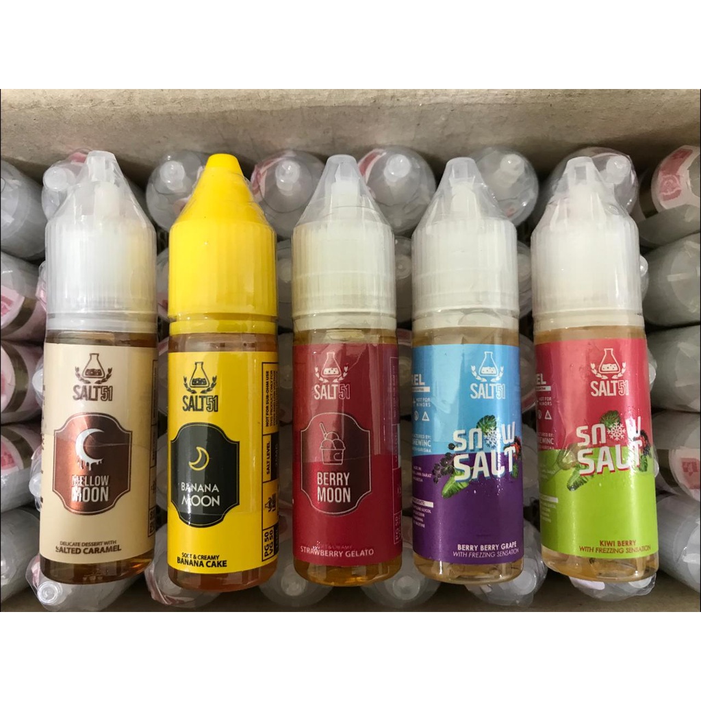 SALT51 Series Salt Nic 15ML 25Mg By LAB51 Berpita Cukai