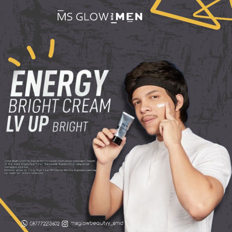 MS GLOW ENERGY BRIGHT CREAM FOR MEN