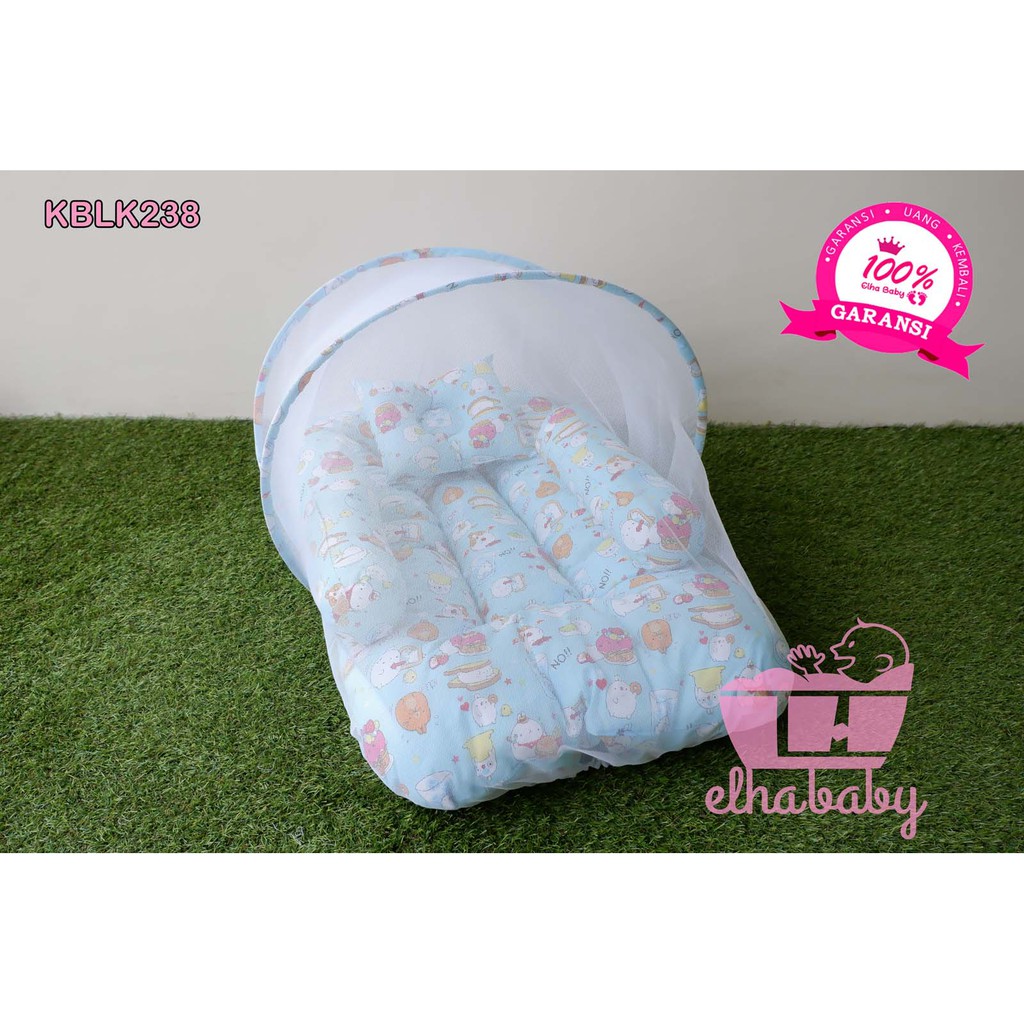 KasurBayi baby besslipatberkelambu / Tempattidurbayibabybess / KASUR / KASUR LIPAT / kelambu KBLK238