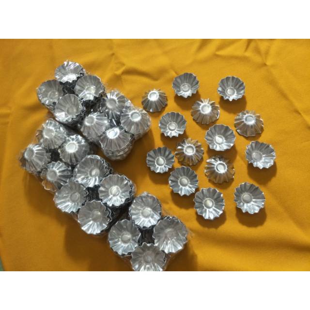 Cetakan Nastar kecil isi 40 / Nastar Keranjang / Cetakan Kue Nastar / Cetakan Pai Box mini