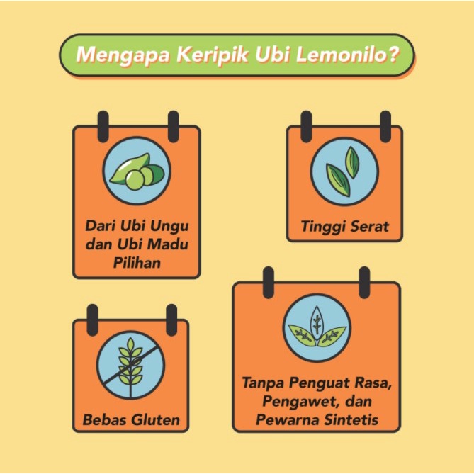 Lemonilo Chimi Keripik Ubi Rasa Jagung Bakar 50 gr - Keripik Ubi Chimi