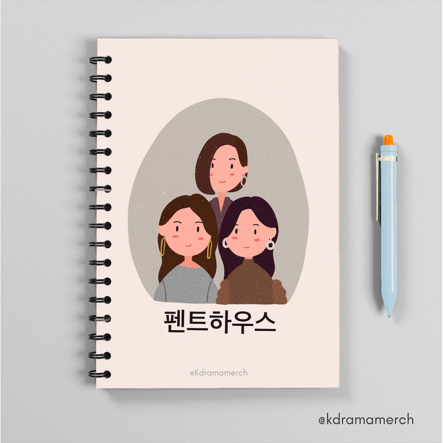

PENTHOUSE NOTEBOOK SPIRAL DRAMA KOREA A5/ DRAMA KOREA / DRAKOR / JOURNAL / JURNAL SOFT COVER