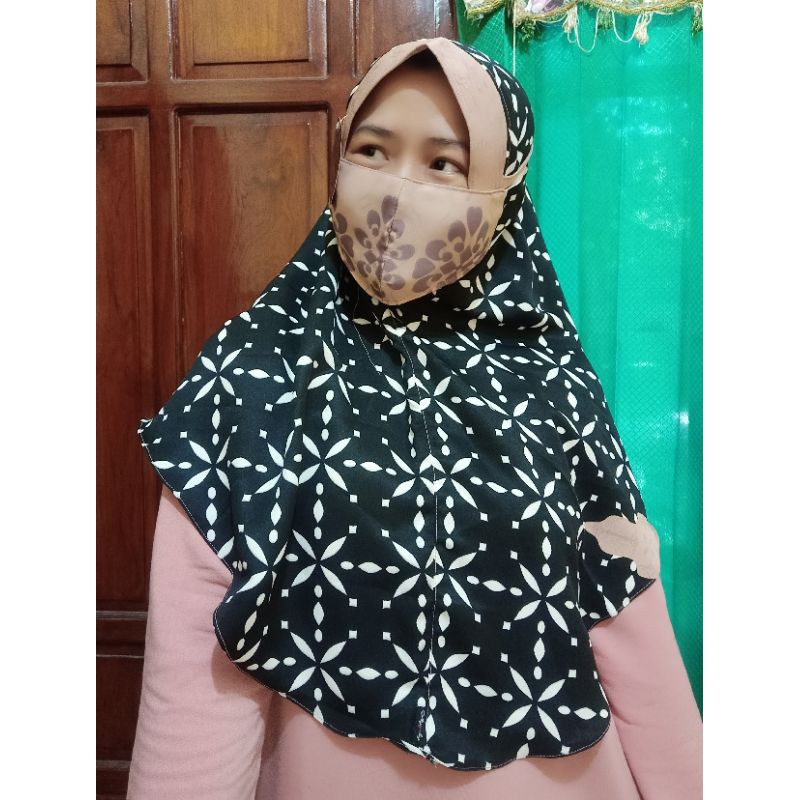 JILBAB MOTIF MASKER ORIGINAL AYYUBY/JILBAB MOTIF MASKER/ORIGINAL AYYUBY