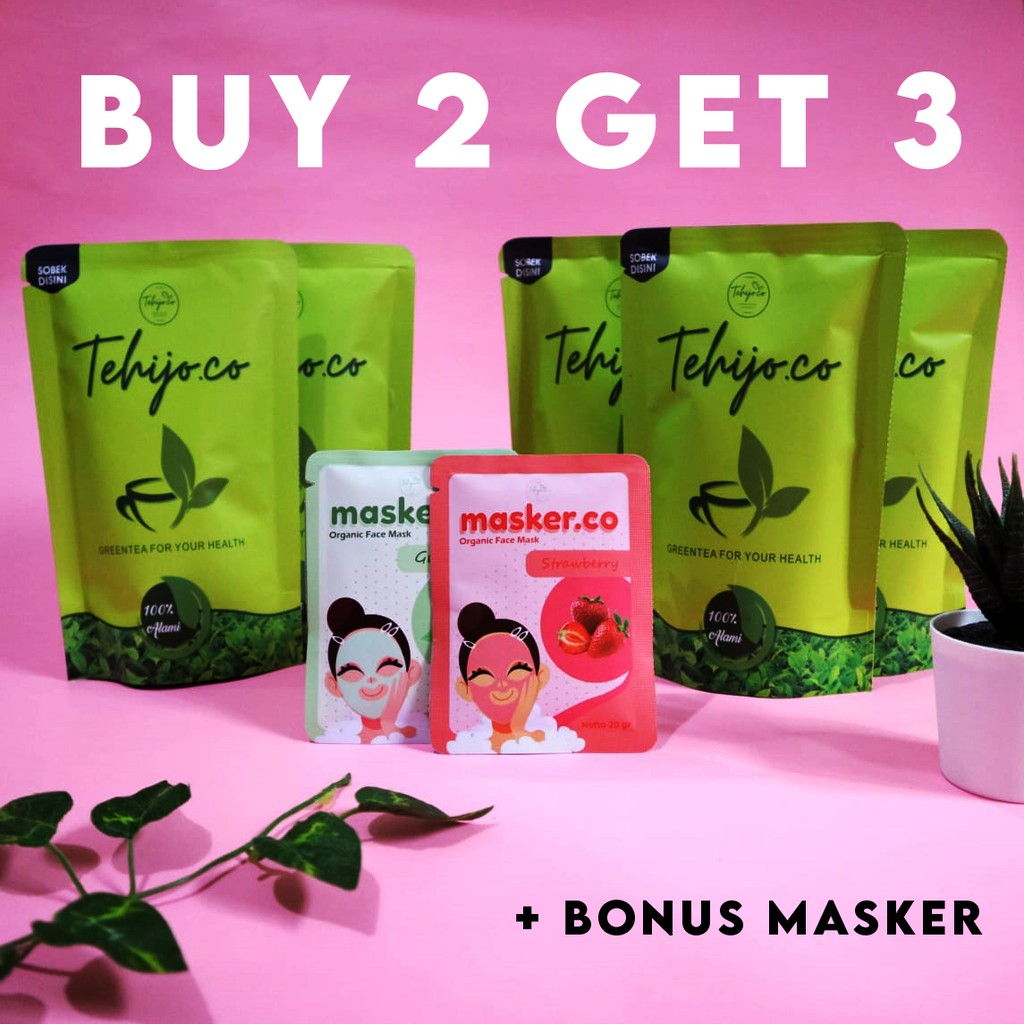 

Minuman Pelangsing / Diet Tea / Teh Hijau Pelangsing Beli 2 Dapat 5