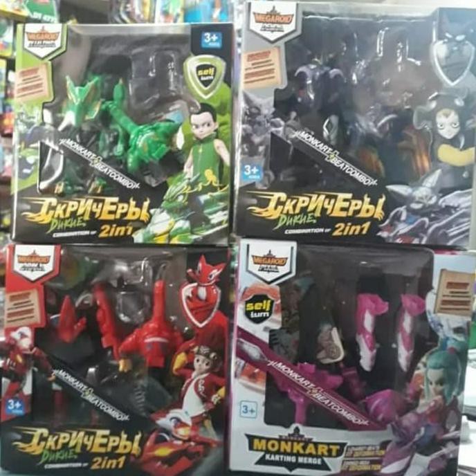 TERLARI5 MAINAN MONKART MEGAROID MAINAN ROBOT MEGAROID