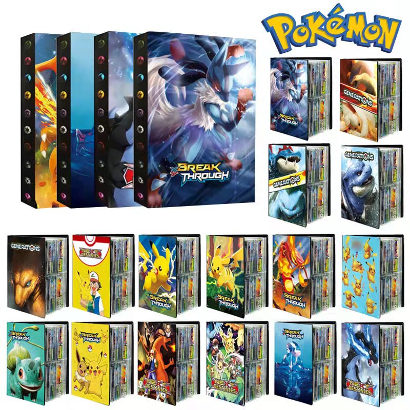 Buku Album Holder 240 Kartu Pokemon CCG MTG Magic Yugioh