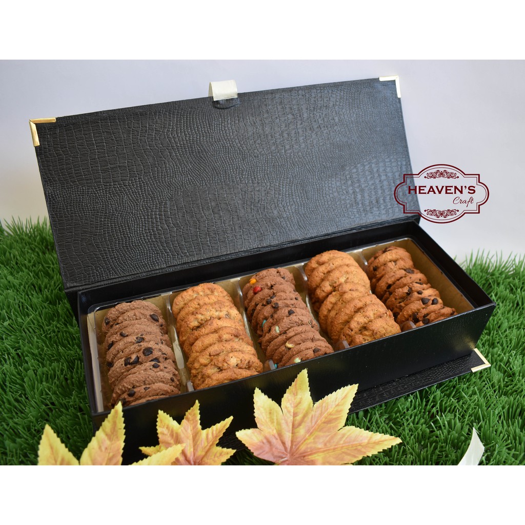 

Box macaroon / cookies + mika tray