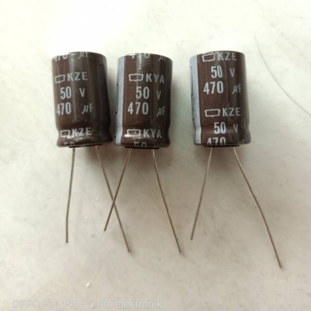 Elco 470uf 50v ok bos