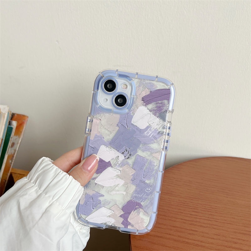 Case Motif Lukisan Minyak Untuk iphone 12 13 11 Pro Max X Xs Max Xr