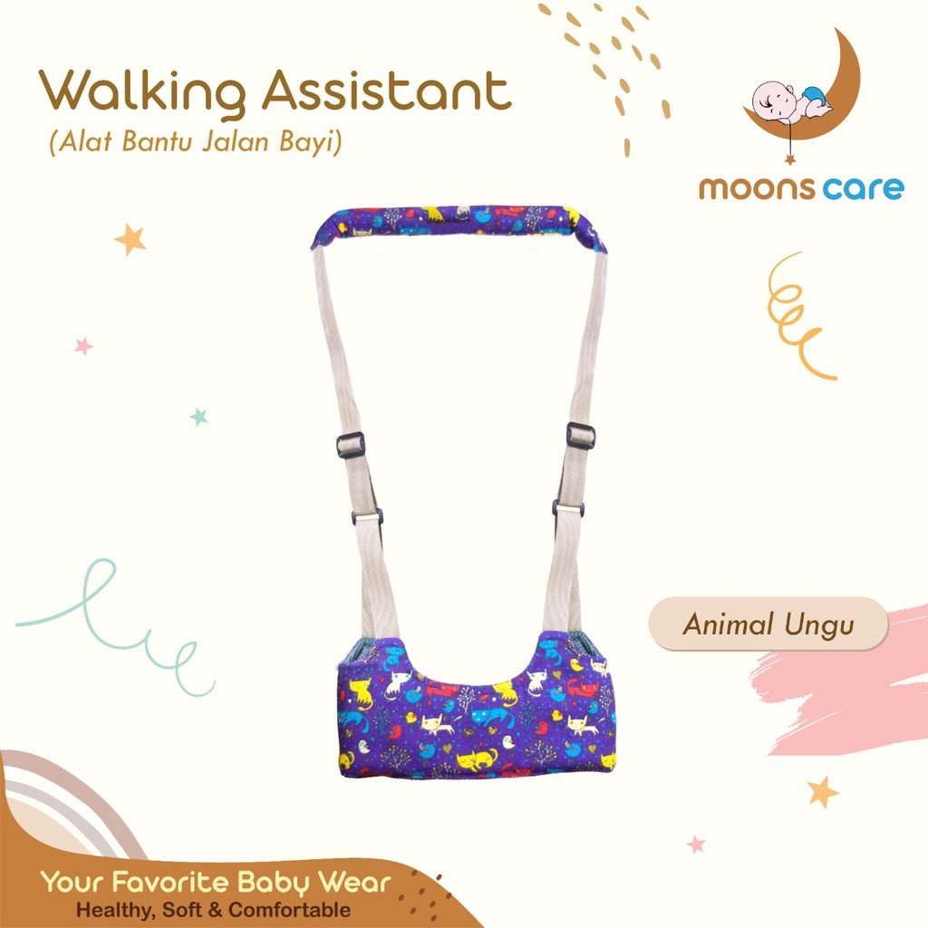 Walking Assistant Moons Care (Alat Bantu Jalan Bayi) - NEW! Alat bantu jalan Sabuk Pengaman untuk Belajar Jalan