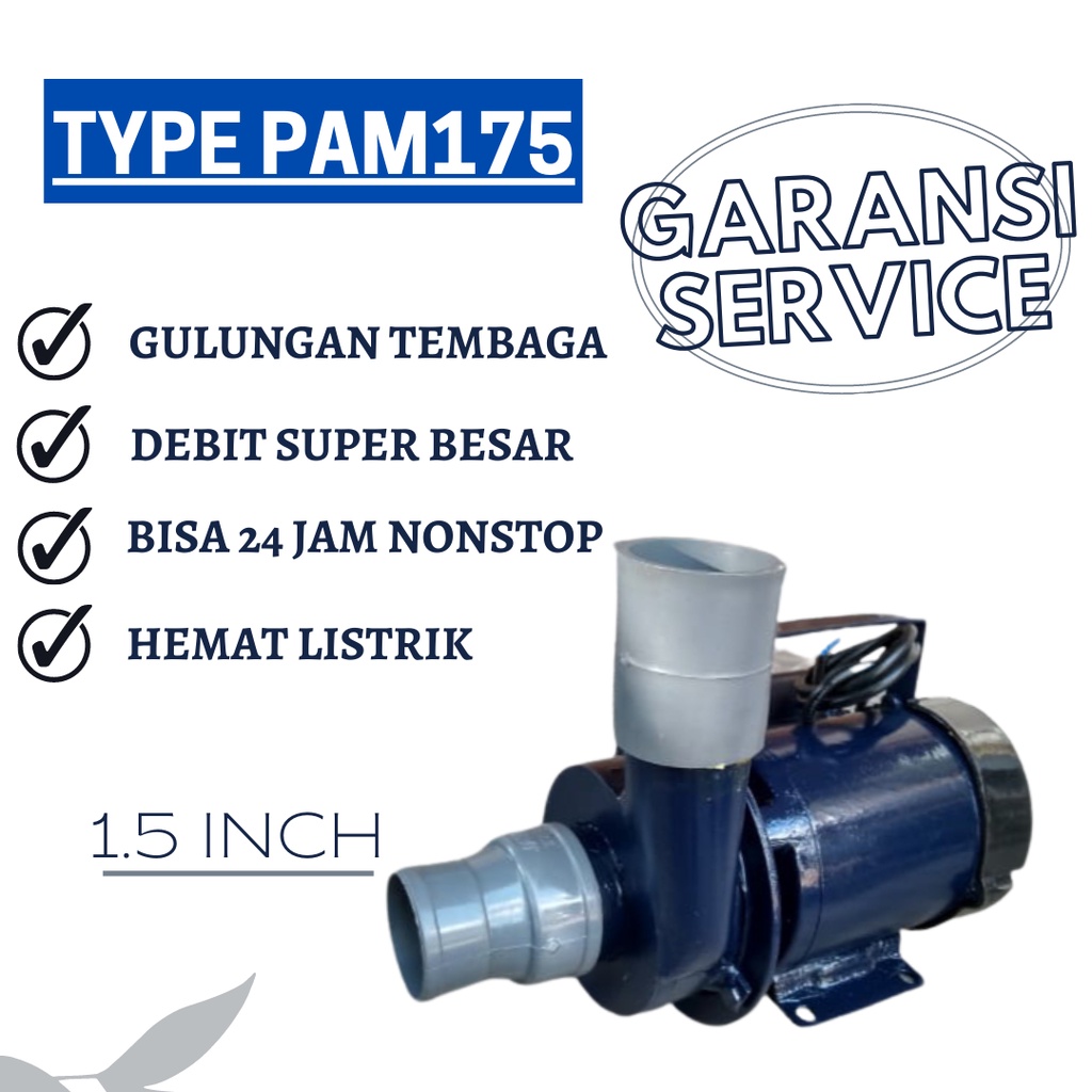 Sanyo Obohan Modifikasi 1.5 Inch Pompa Air Kolam