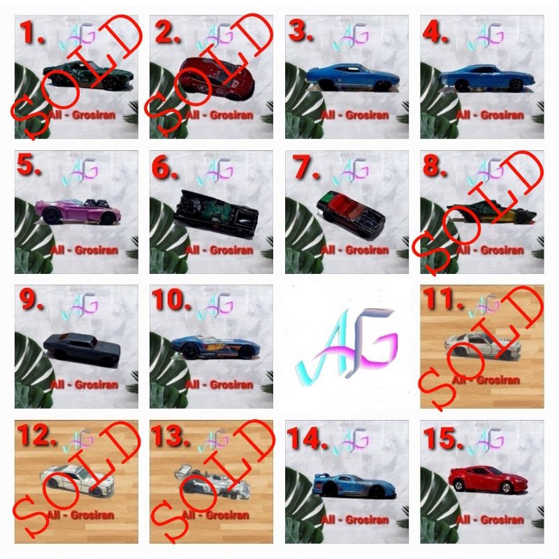 Diecast Hotwheels Matchbox Tomica Maisto REAL CAR Loose Bekas Layak Pakai - Bisa Pilih