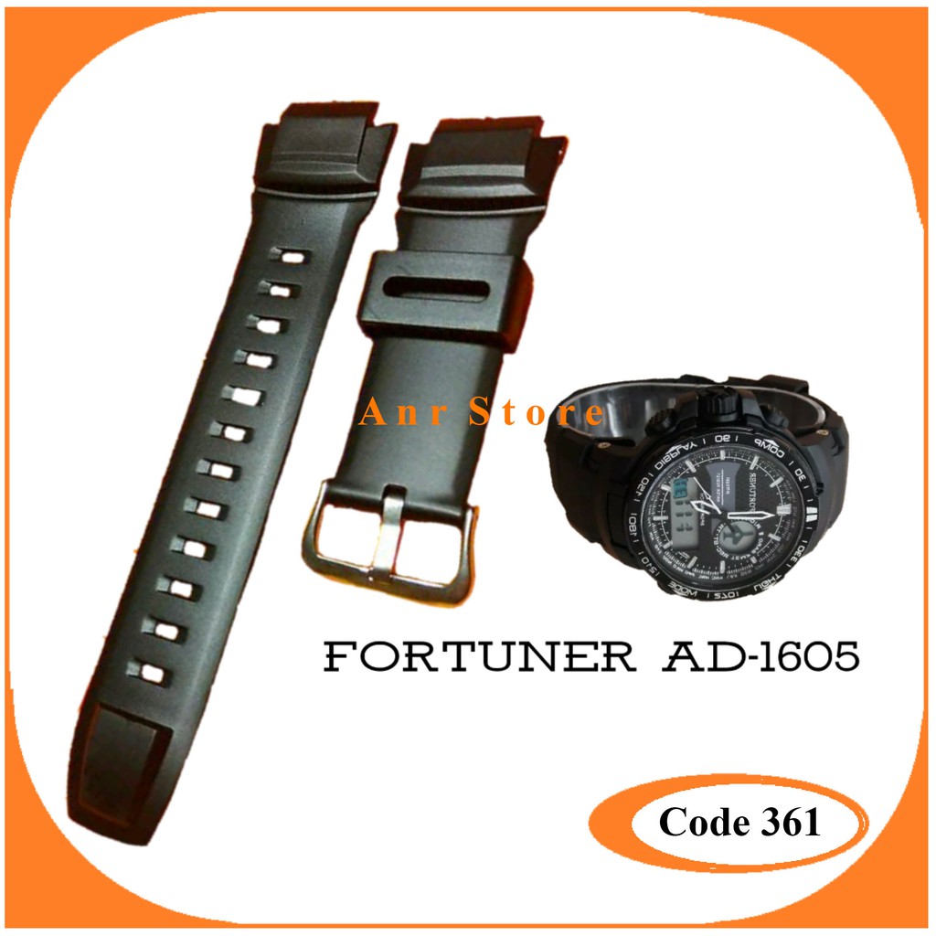 Tali Jam Tangan Fortuner AD-1605 AD1605 AD 1605