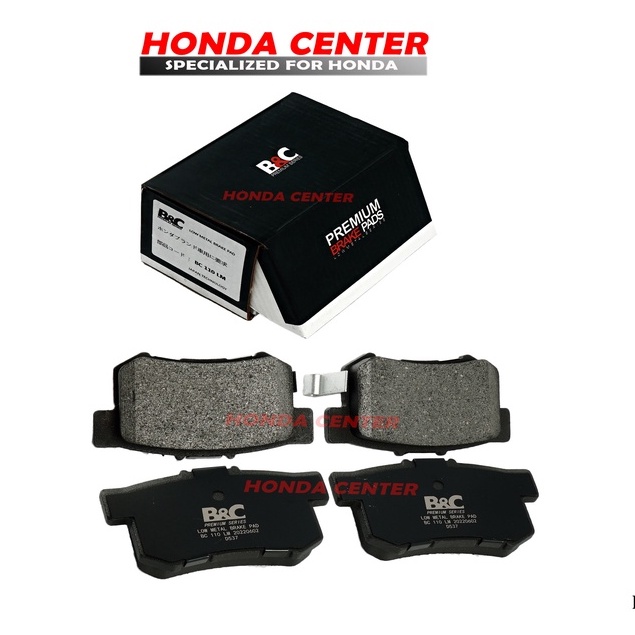 kampas rem brake pad belakang odyssey ra6 2000 2001 2002 2003 cakram