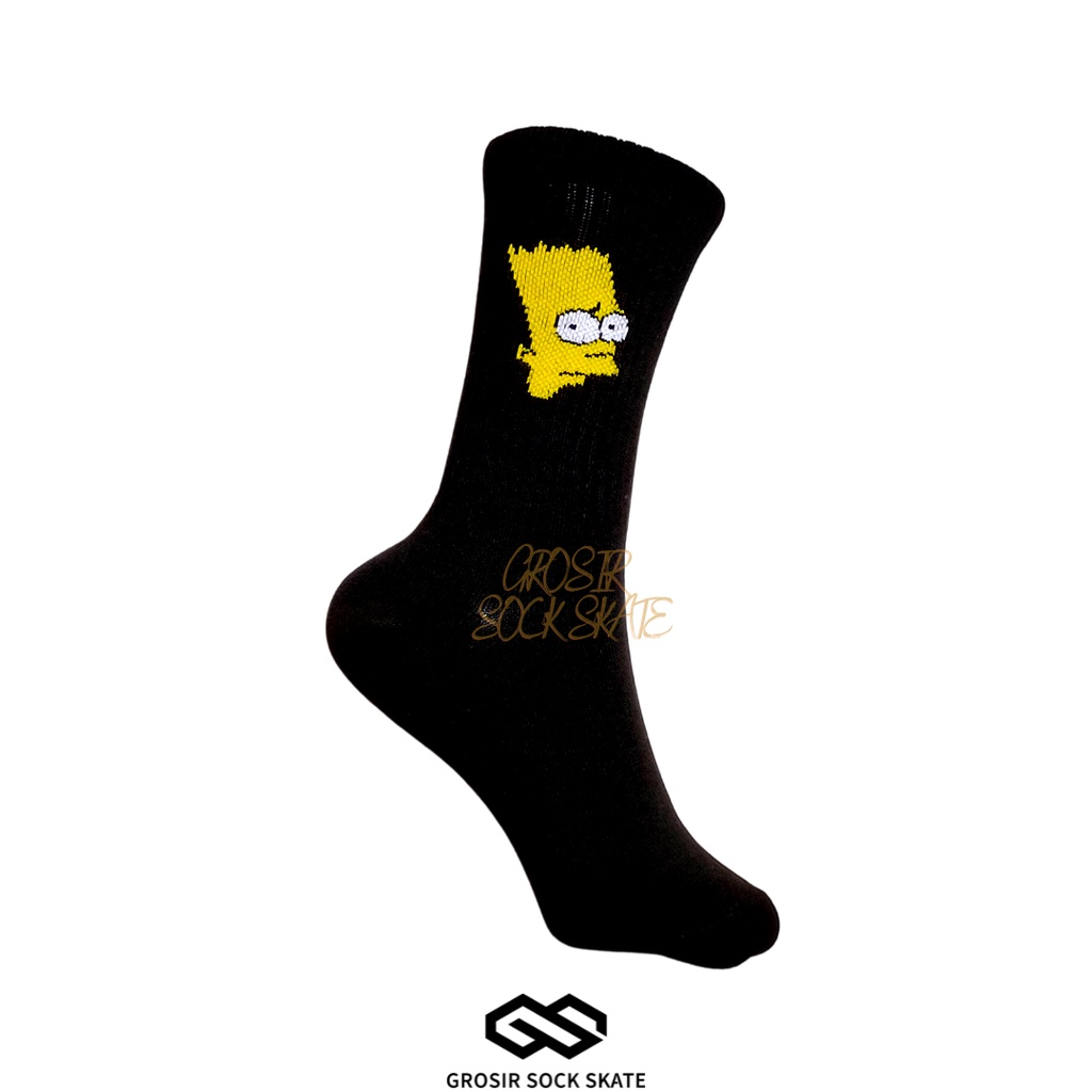 KAOS KAKIOLD SCHOOL SIMPSONS HITAM