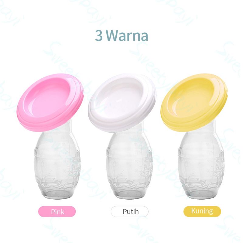 [rumahbayipdg] pompa asi manual silikon - silicone breast pump