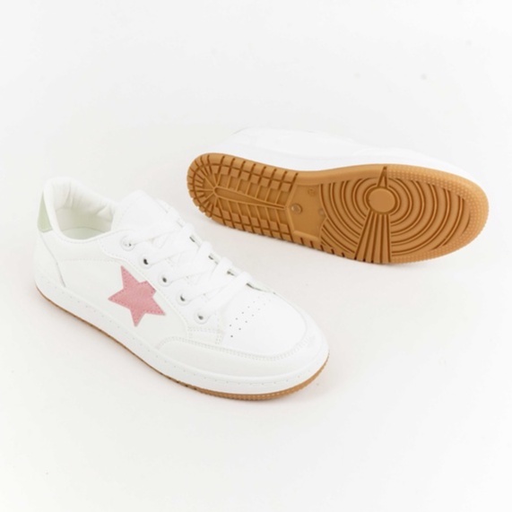 Blow Bunga Sepatu Sneakers Wanita Korea Casual BLTF 0039-4