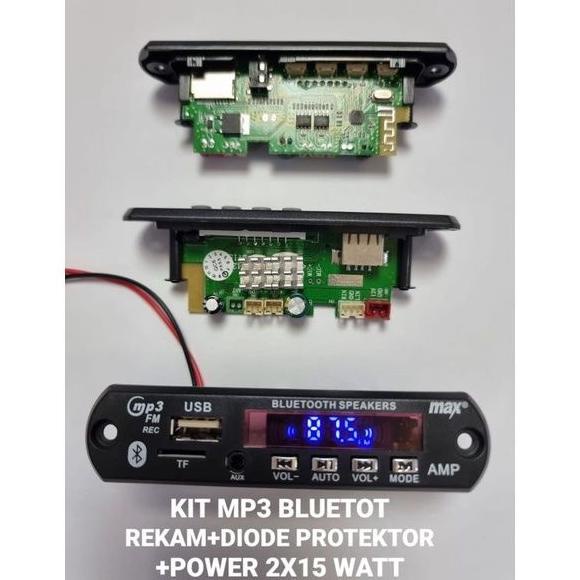Modul Mp3 Bluetooth + Power 2X15 Watt