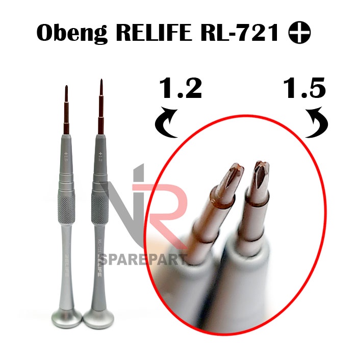 OBENG SATUAN RELIFE RL - 721 MODEL (+)