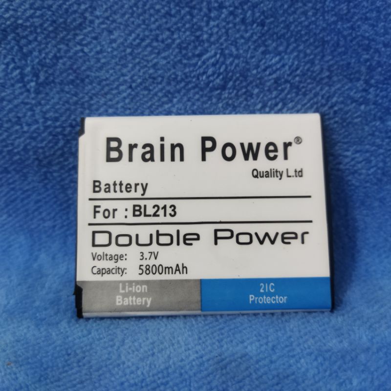 baterai batre Lenovo BL213 double power