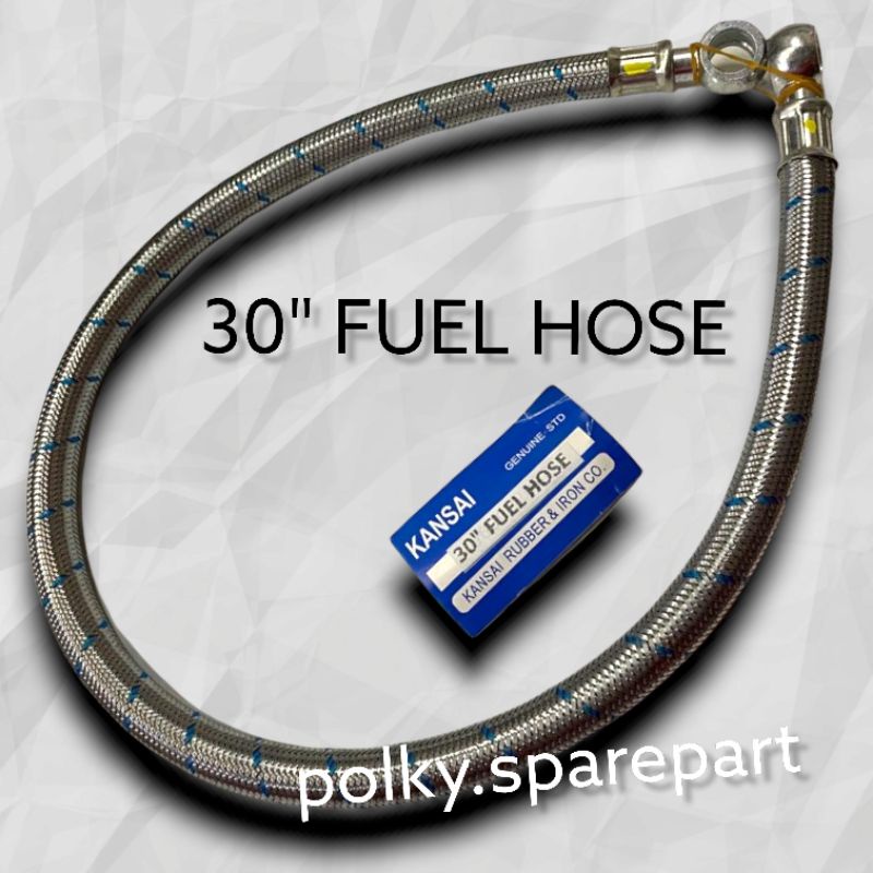 30inch 30&quot; FUEL HOSE SELANG SOLAR KAWAT KUALITAS BAGUS KANSAI