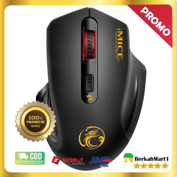 Wireless Gaming Mouse 2000 DPI - Normal Version - G -1800