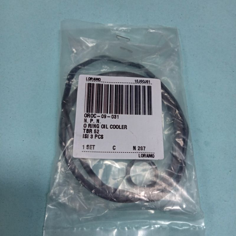 Oring oil cooler TBR52