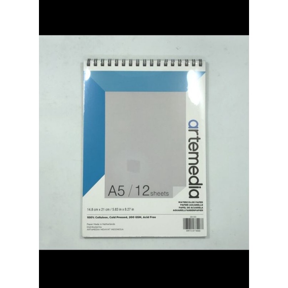 

ARTEMEDIA WATER COLOR PAD A5
