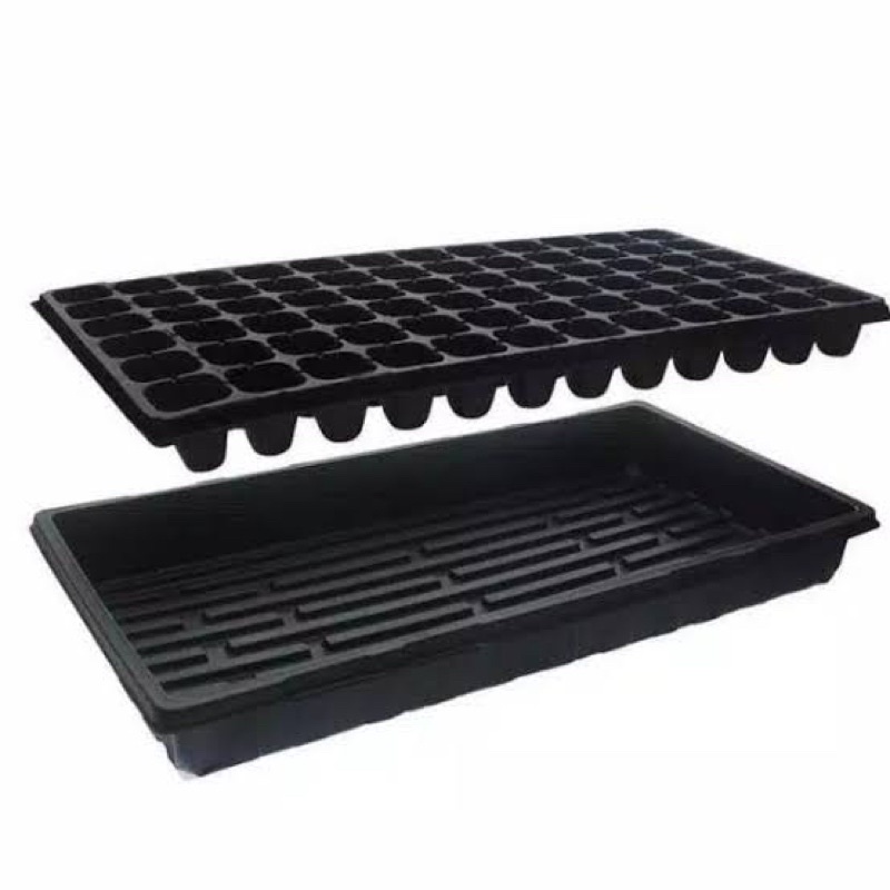 Nampan Alas Tray Semai Traypot Biji Benih Nampan Baki Seedling Tray