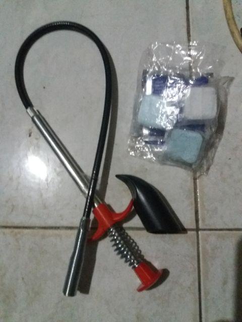 Pembersih Saluran Pipa Mampet - Hair Sink Sewer Clogged Cleaning Tool 60 Cm