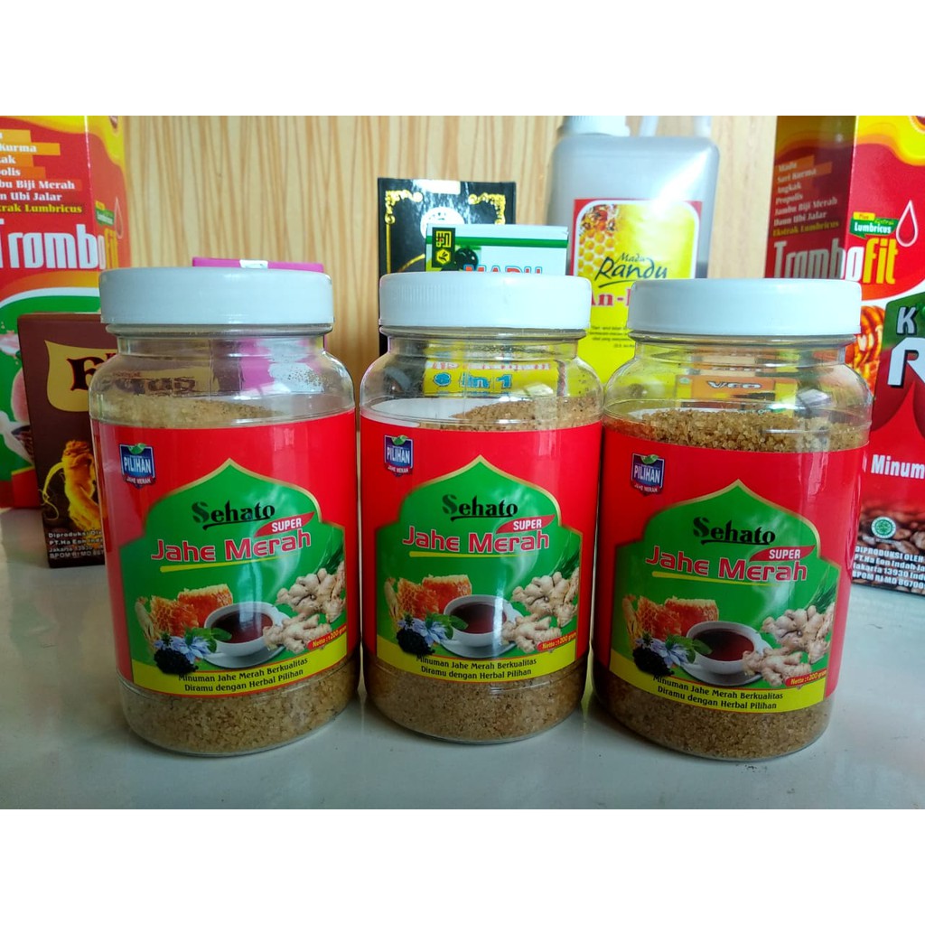 

jahe merah instan sehato 200gr