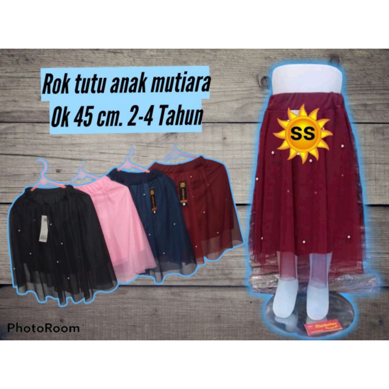 COD Rok tutu mutiara anak 2-4TH // Rok tutu anak