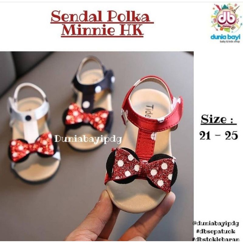 Sendal Polka Minnie HK(BRINEY)